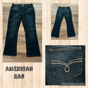 American Rag bootcut denim size 7 short medium wash